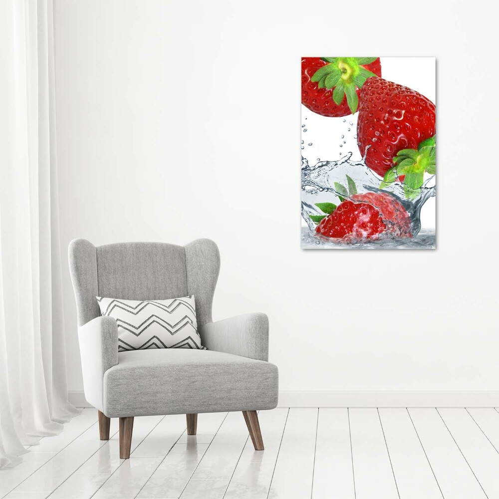 Print on acrylic Strawberries