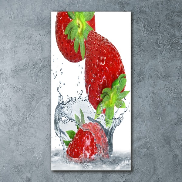 Print on acrylic Strawberries