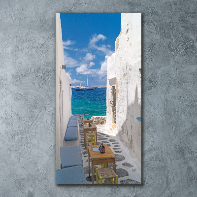 Print on acrylic Greek streets