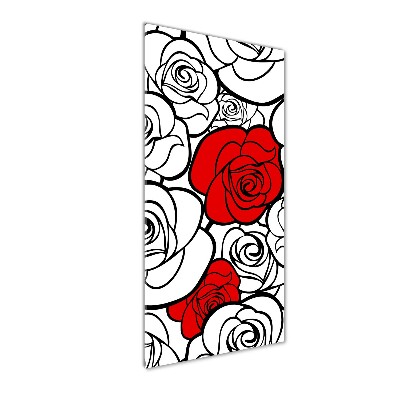 Acrylic wall art Roses