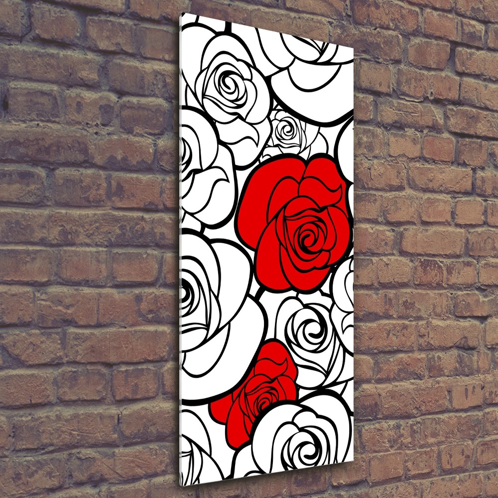 Acrylic wall art Roses