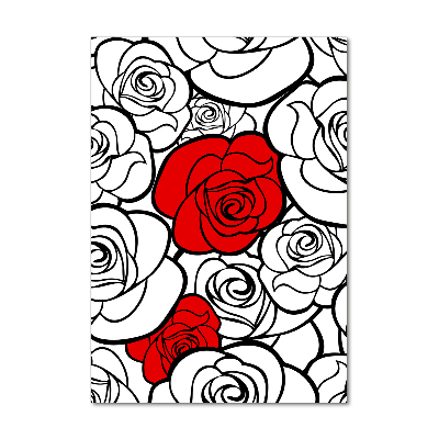 Acrylic wall art Roses