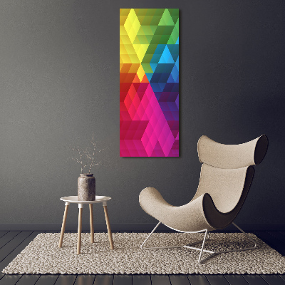 Print on acrylic Geometric background