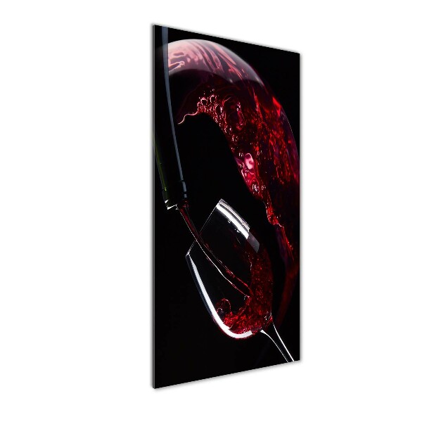 Acrylic wall art Red wine