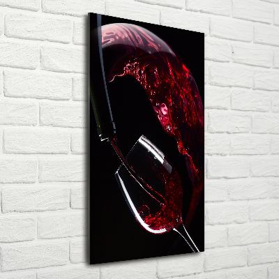 Acrylic wall art Red wine