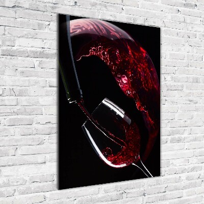 Acrylic wall art Red wine