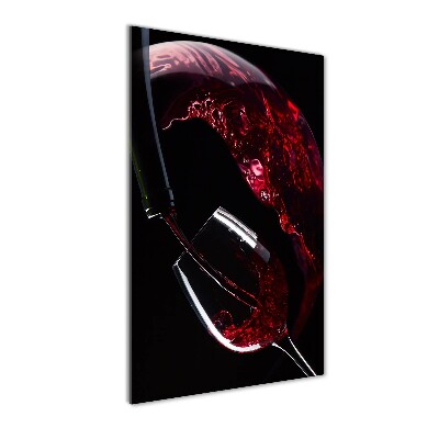 Acrylic wall art Red wine