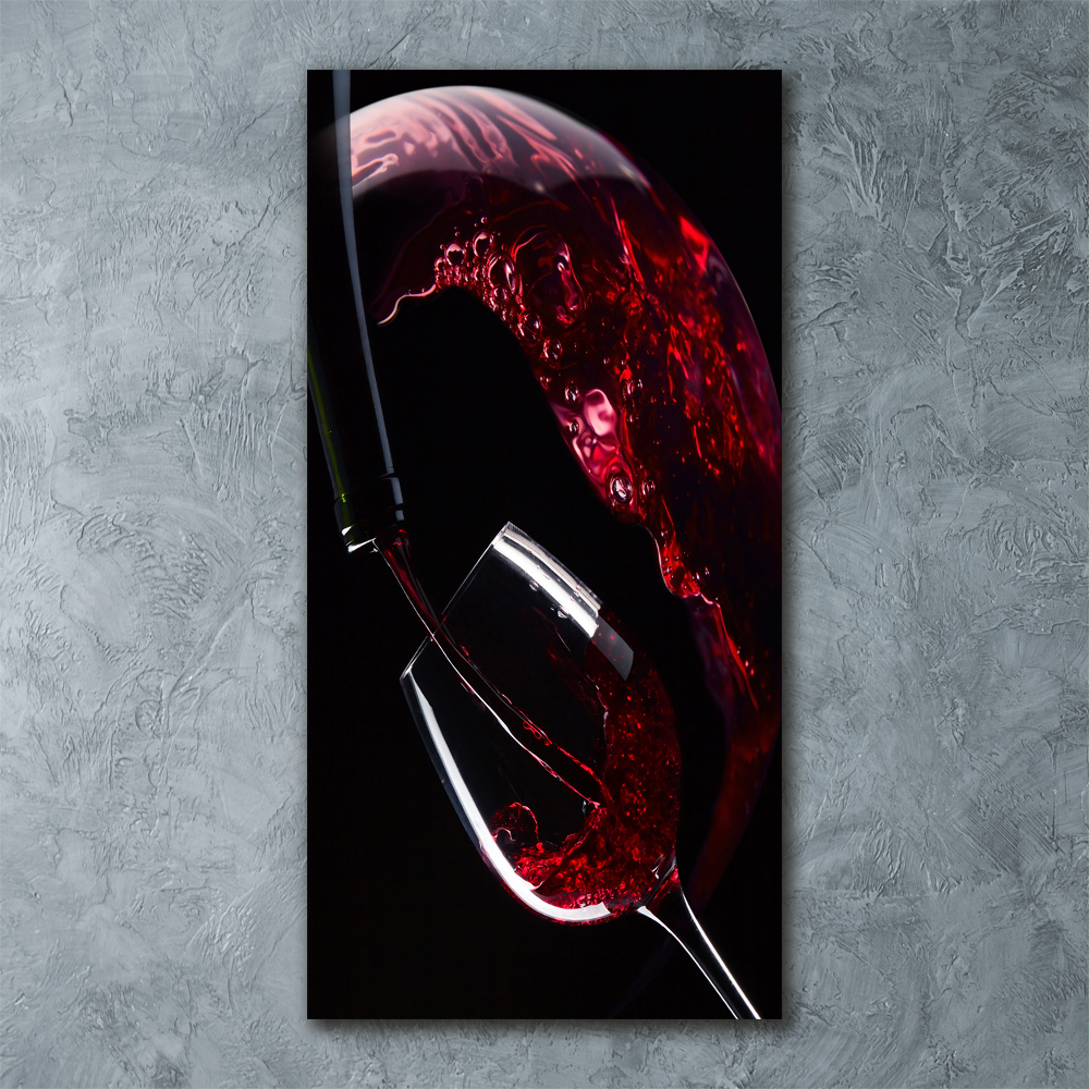 Acrylic wall art Red wine