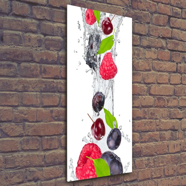 Wall art acrylic Forest fruits