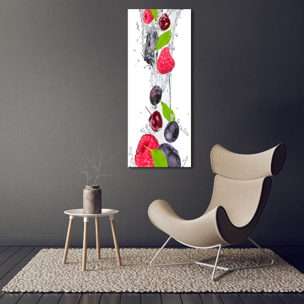 Wall art acrylic Forest fruits