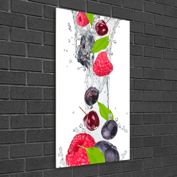 Wall art acrylic Forest fruits