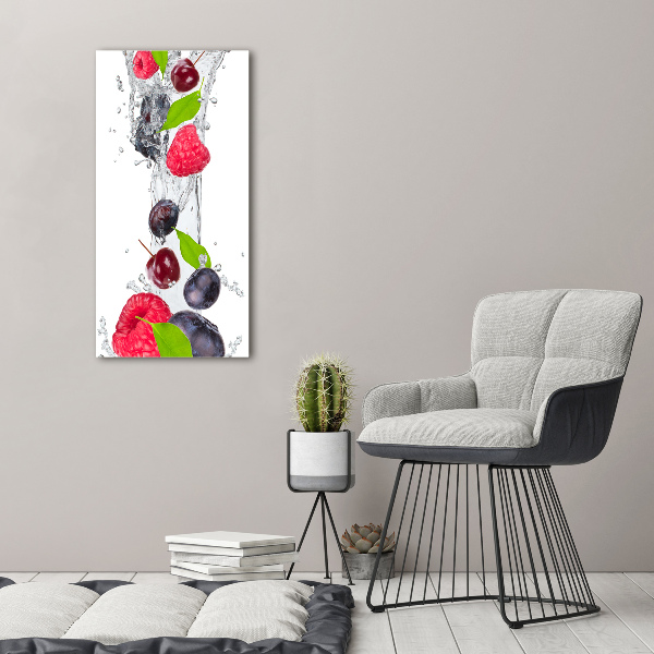 Wall art acrylic Forest fruits