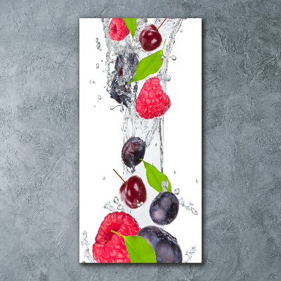 Wall art acrylic Forest fruits