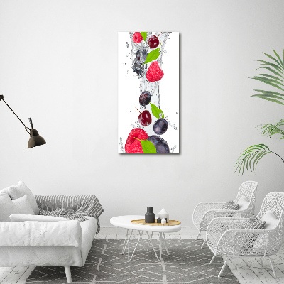 Wall art acrylic Forest fruits