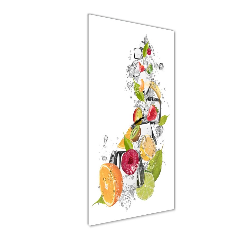 Wall art acrylic Fruit and ice