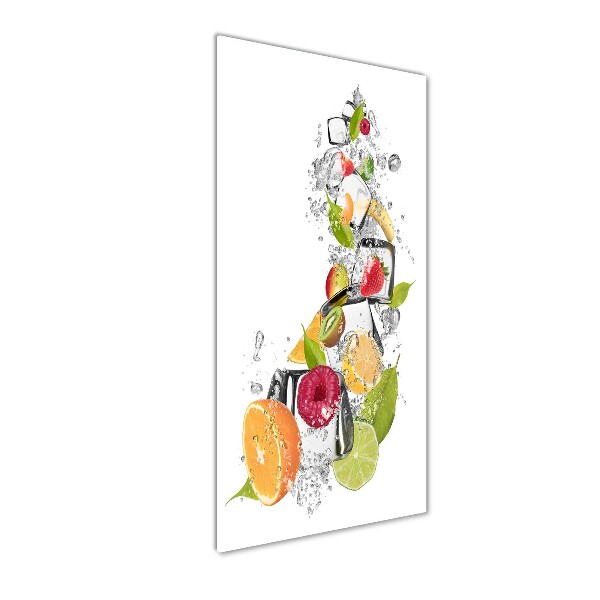 Wall art acrylic Fruit and ice