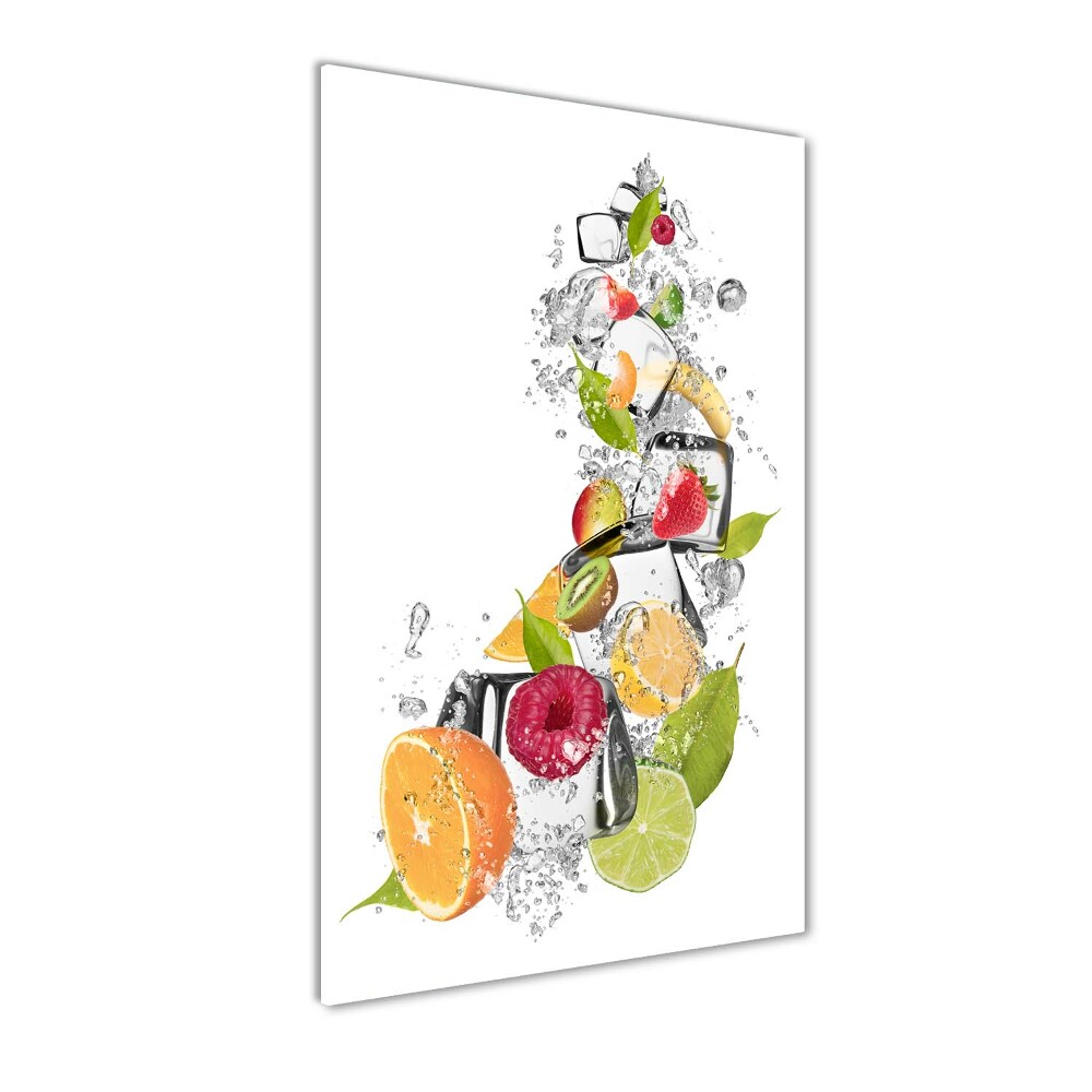 Wall art acrylic Fruit and ice