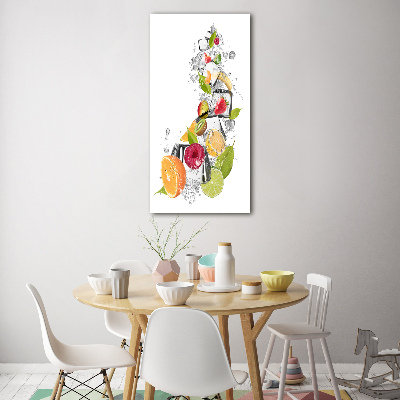 Wall art acrylic Fruit and ice