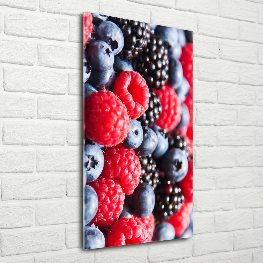 Wall art acrylic Forest fruits