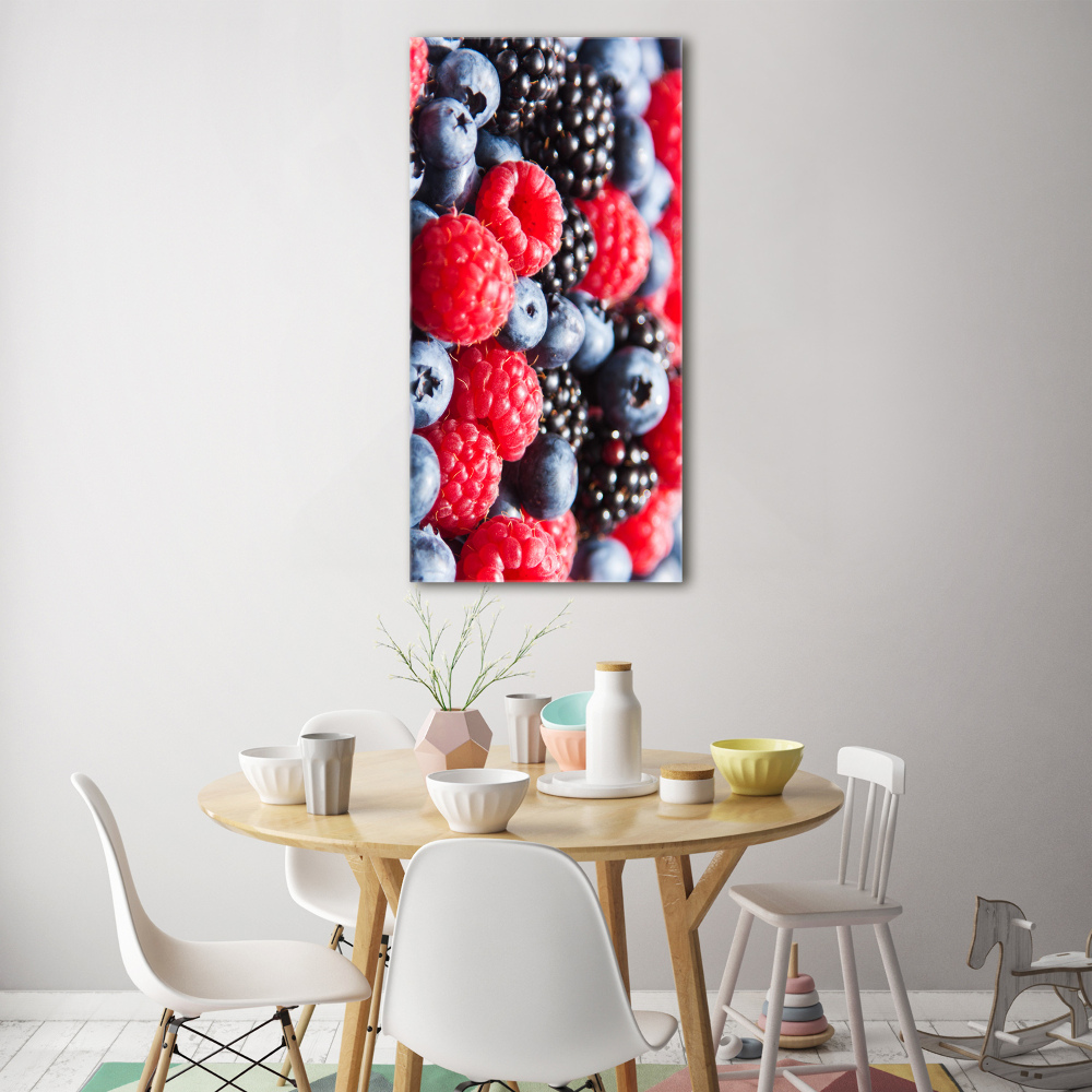 Wall art acrylic Forest fruits