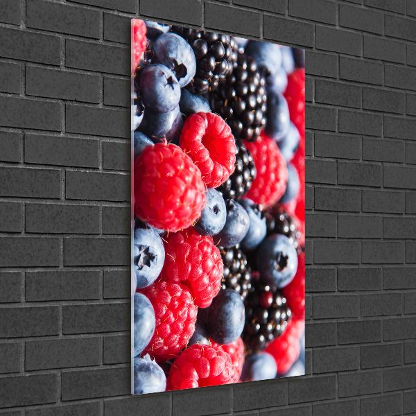 Wall art acrylic Forest fruits