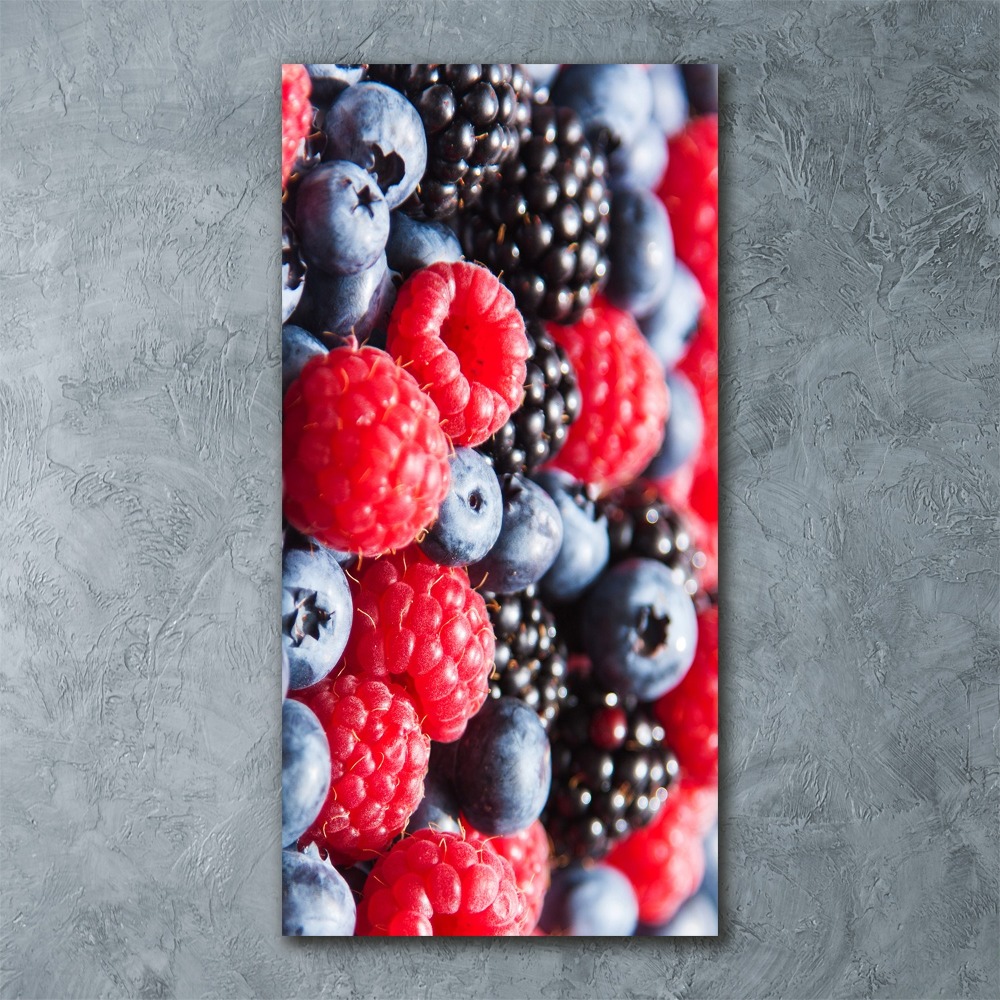 Wall art acrylic Forest fruits