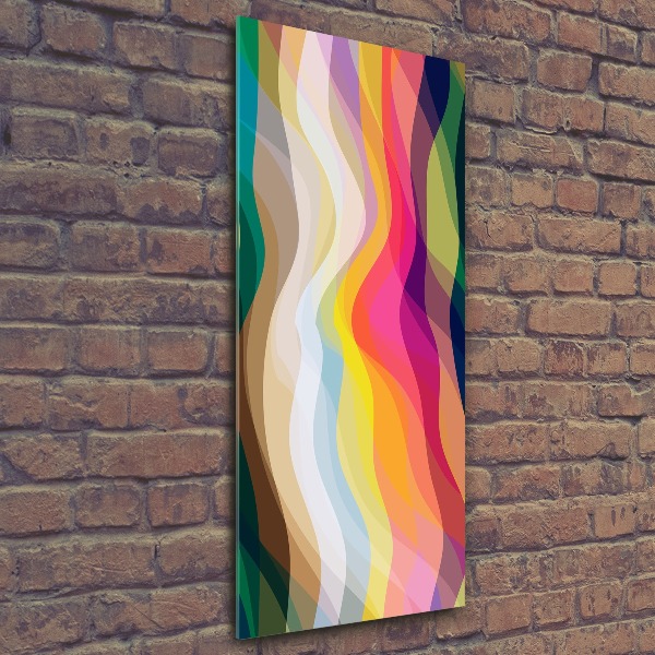 Print on acrylic Wave abstraction