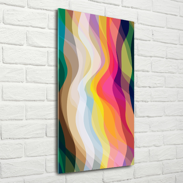 Print on acrylic Wave abstraction