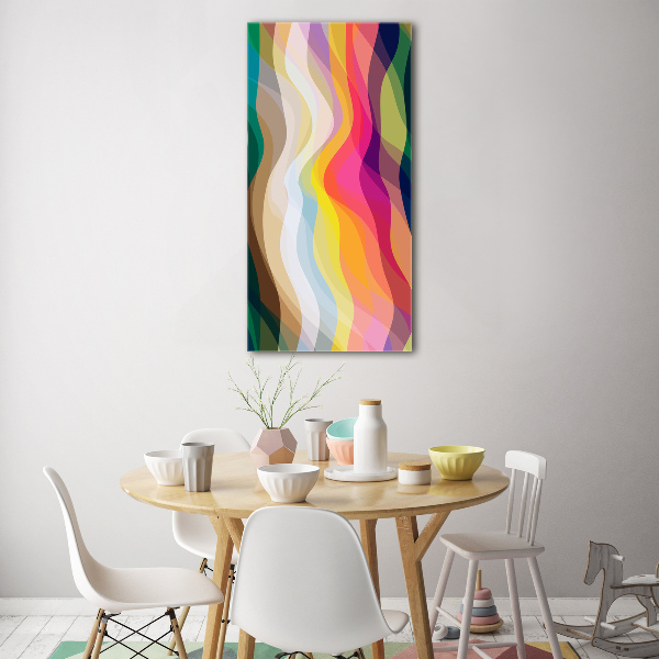 Print on acrylic Wave abstraction