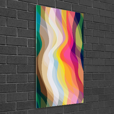 Print on acrylic Wave abstraction