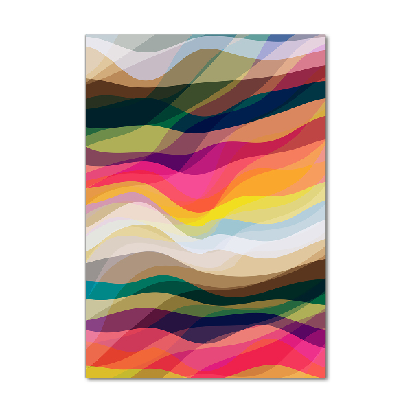 Print on acrylic Wave abstraction