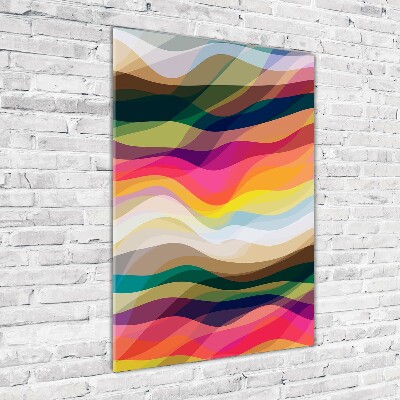 Print on acrylic Wave abstraction