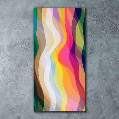 Print on acrylic Wave abstraction