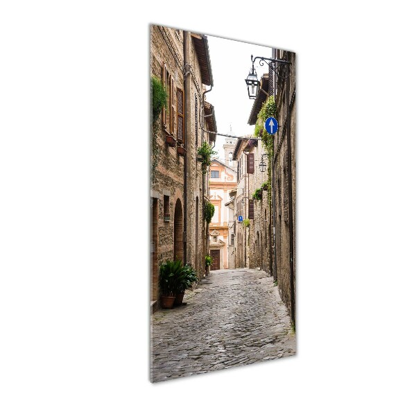 Print on acrylic Italian streets