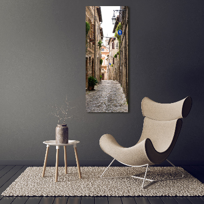 Print on acrylic Italian streets