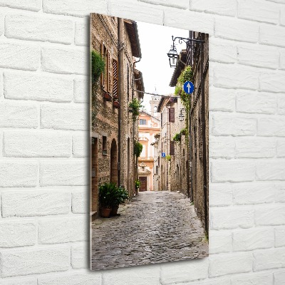 Print on acrylic Italian streets