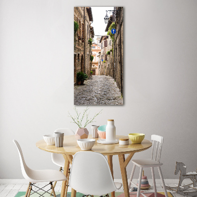 Print on acrylic Italian streets