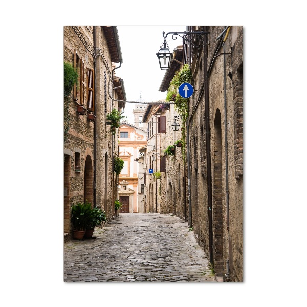 Print on acrylic Italian streets