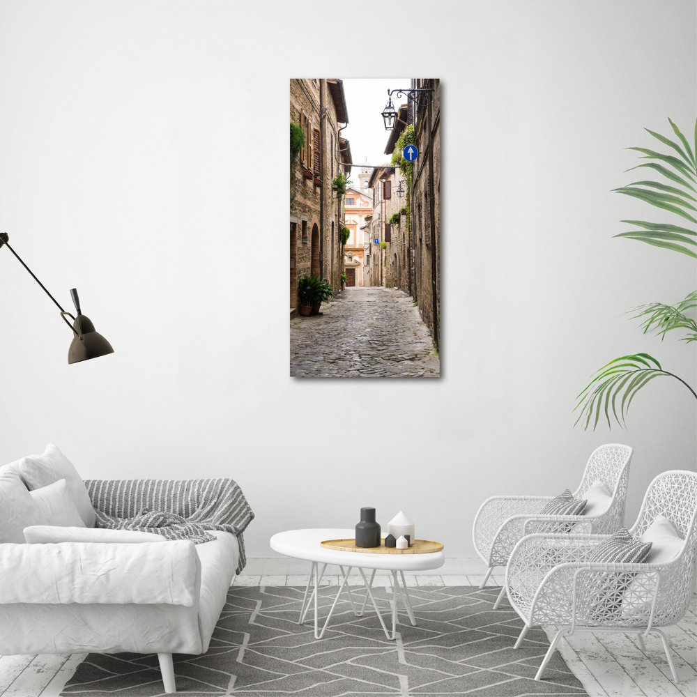 Print on acrylic Italian streets