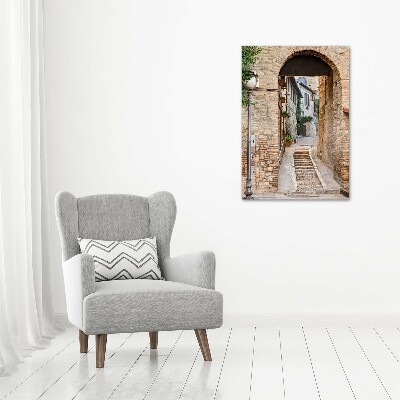 Print on acrylic Italian streets