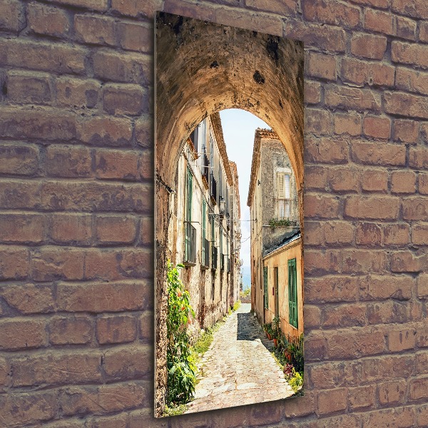 Print on acrylic Italian streets