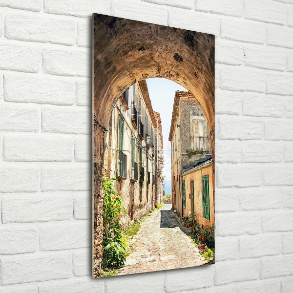 Print on acrylic Italian streets