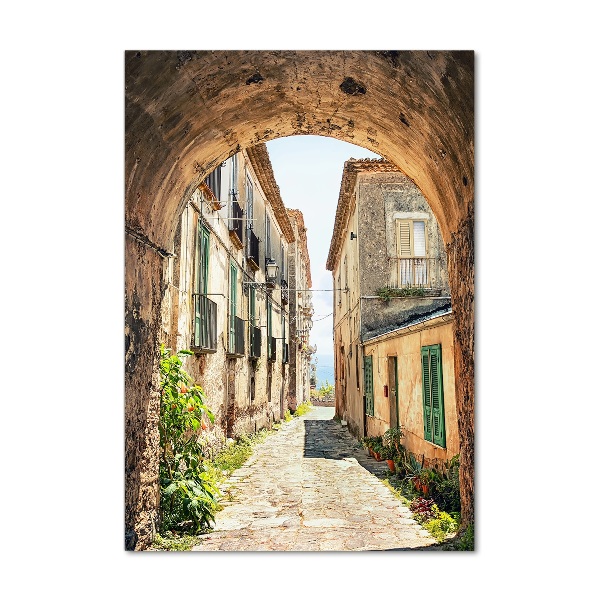 Print on acrylic Italian streets