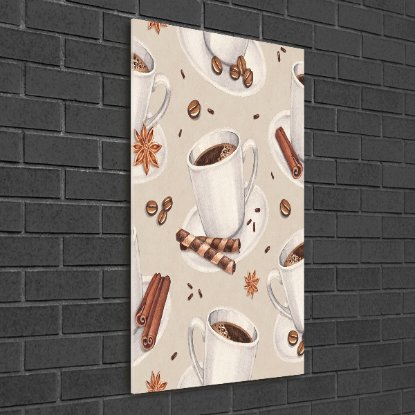 Wall art acrylic Cup of coffee