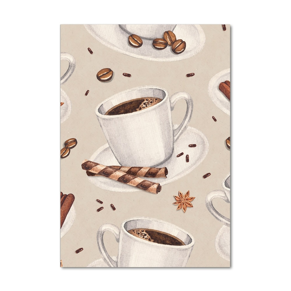 Wall art acrylic Cup of coffee