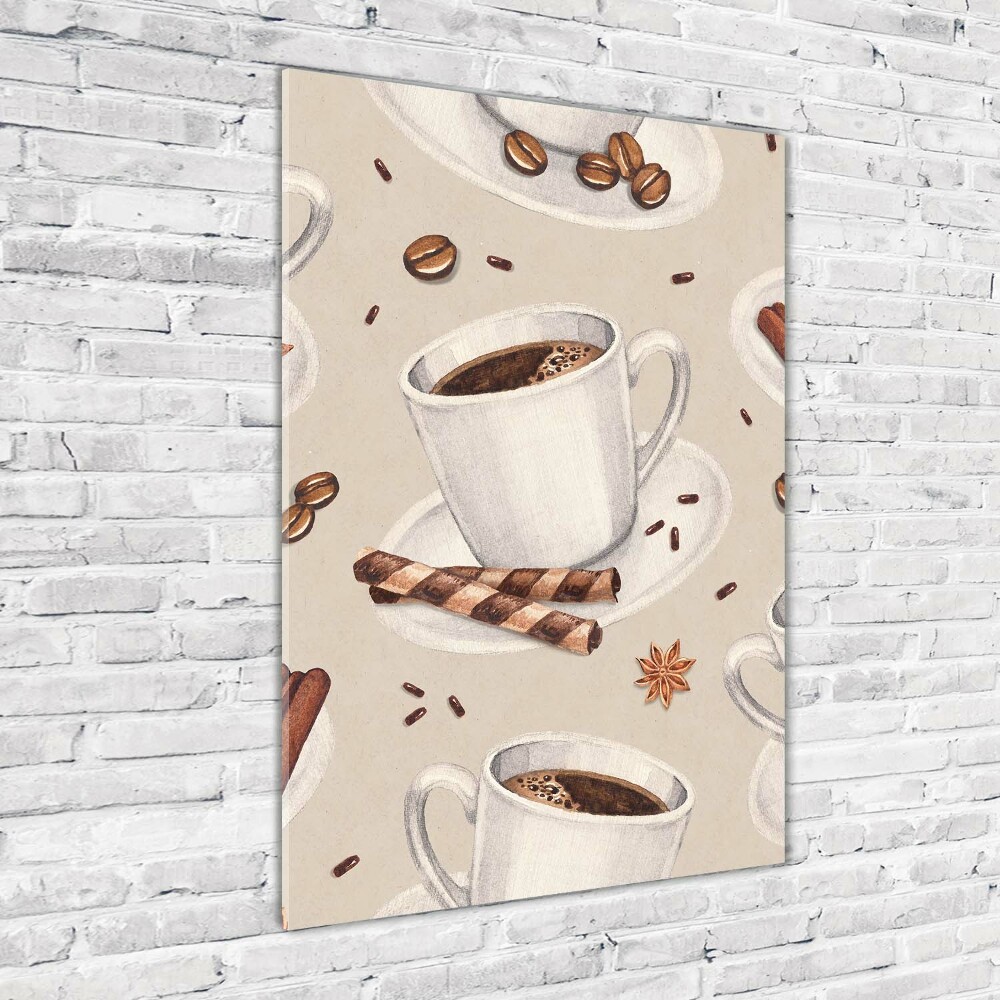 Wall art acrylic Cup of coffee