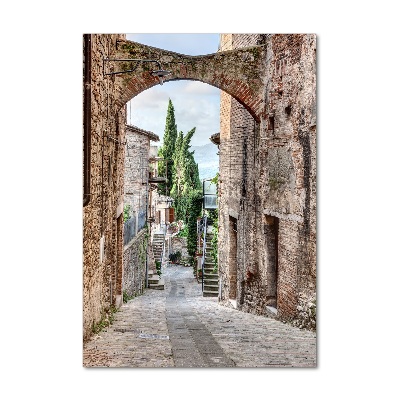 Print on acrylic Italian streets