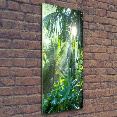 Print on acrylic glass Jungle