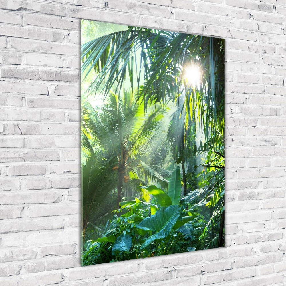 Print on acrylic glass Jungle