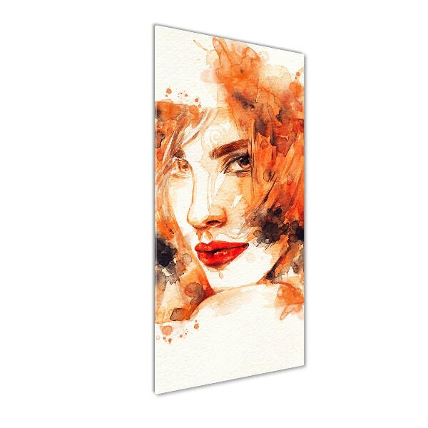 Wall art acrylic Abstraction woman